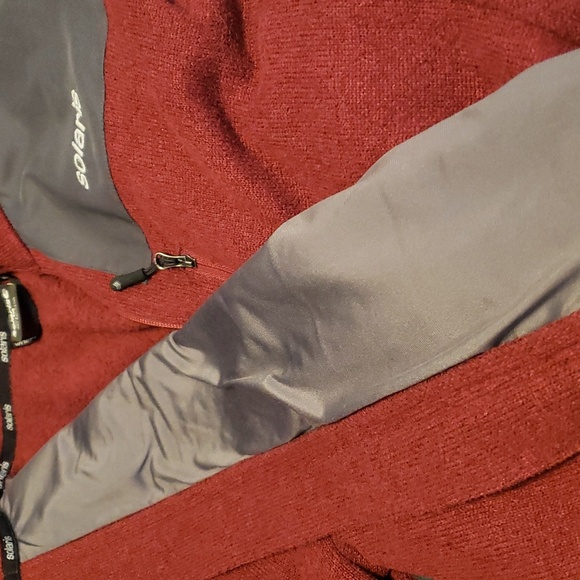 Maroon Solaris Zip-Up Jacket - Picture 6 of 6